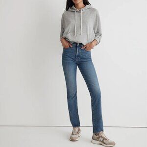 Madewell The Perfect Vintage Jean Straight Leg High Rise Medium Wash Size 26